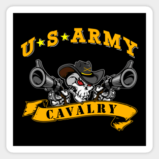 Mod.1 US Cavalry Army Branch Crossed Sabers Sticker